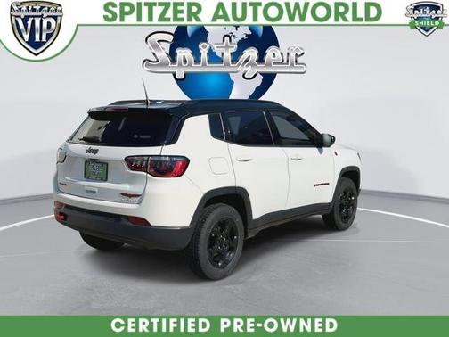 Bright White Clearcoat 2023 Jeep Compass Trailhawk