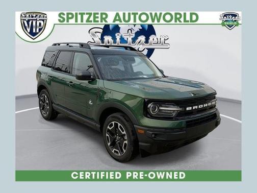 Green Metallic 2024 Ford Bronco Sport Outer Banks