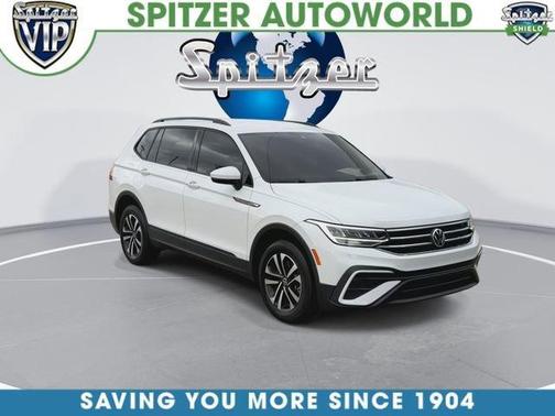 Pure White 2023 Volkswagen Tiguan 2.0T S