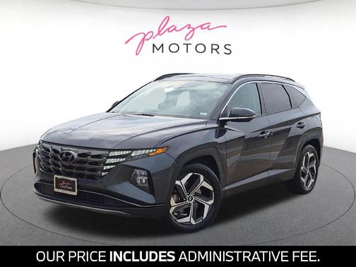 Portofino Gray 2022 Hyundai TUCSON Limited