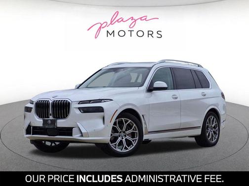 Mineral White Metallic 2025 BMW X7 xDrive40i