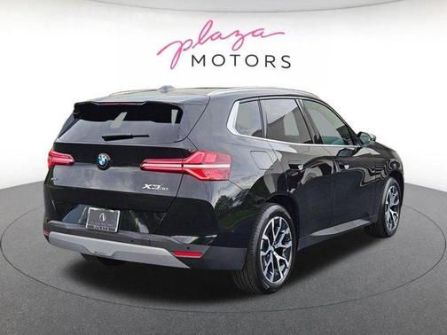Black Sapphire Metallic 2025 BMW X3 30 xDrive