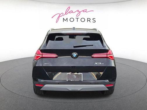 Black Sapphire Metallic 2025 BMW X3 30 xDrive