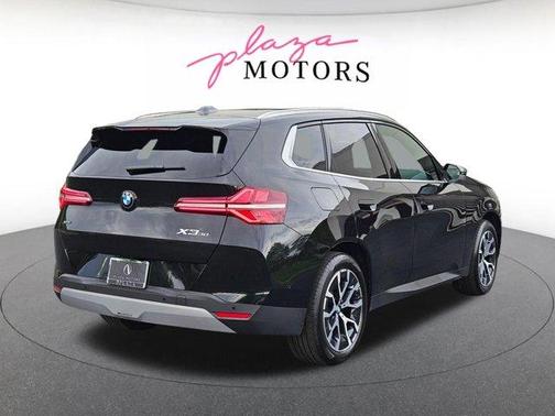 Black Sapphire Metallic 2025 BMW X3 30 xDrive
