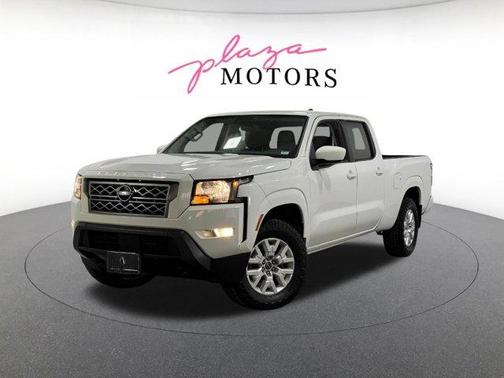 Glacier White 2022 Nissan Frontier SV