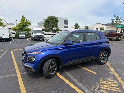 Intense Blue 2024 Hyundai VENUE Limited