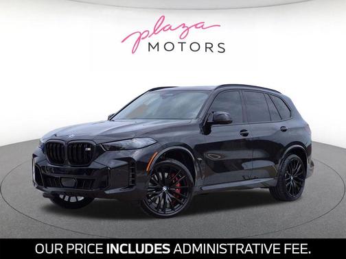 Black Sapphire Metallic 2025 BMW X5 M60i
