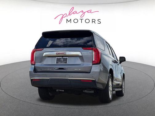 Satin Steel Metallic 2021 GMC Yukon SLT