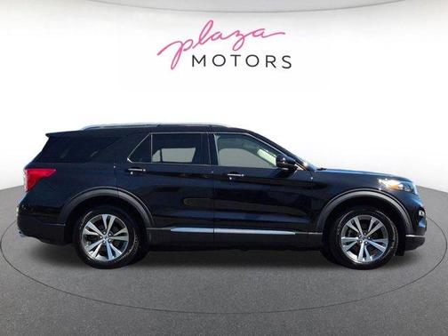 Agate Black Metallic 2020 Ford Explorer Platinum