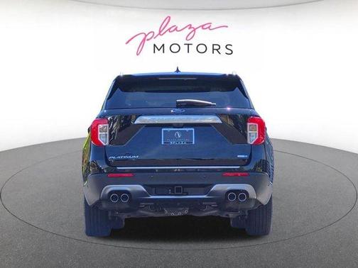 Agate Black Metallic 2020 Ford Explorer Platinum
