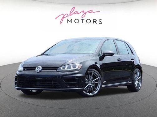Deep Black Pearl Effect 2017 Volkswagen Golf R 4-Door