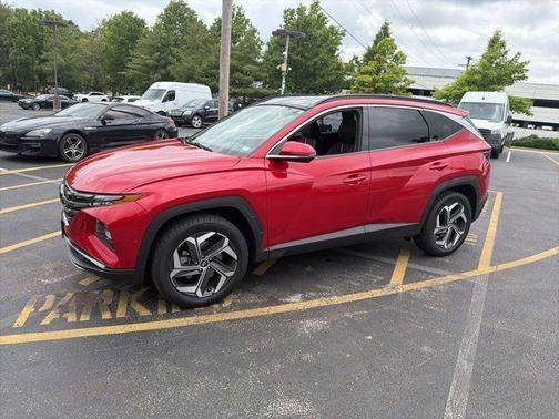 Calypso Red 2022 Hyundai TUCSON Limited