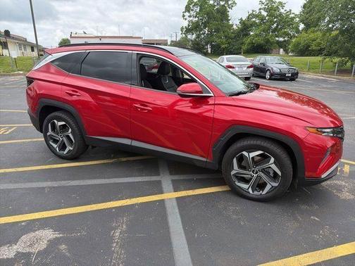 Calypso Red 2022 Hyundai TUCSON Limited