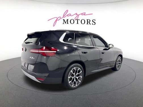 Black Sapphire Metallic 2025 BMW X3 30 xDrive