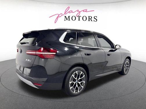 Black Sapphire Metallic 2025 BMW X3 30 xDrive