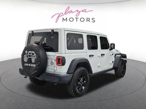 Bright White Clearcoat 2021 Jeep Wrangler Unlimited Sport