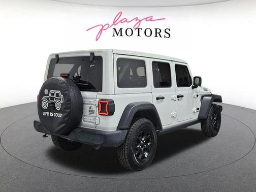 Bright White Clearcoat 2021 Jeep Wrangler Unlimited Sport