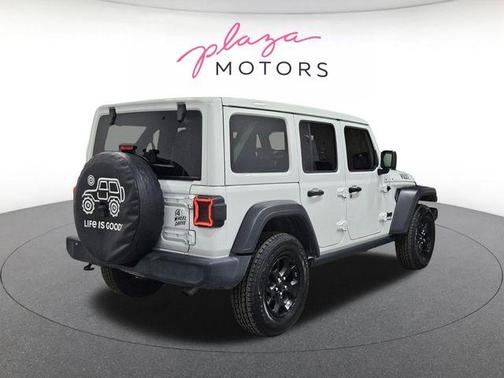 Bright White Clearcoat 2021 Jeep Wrangler Unlimited Sport