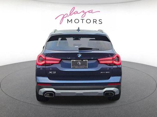 Phytonic Blue Metallic 2023 BMW X3 xDrive30i