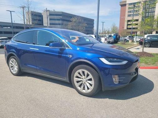 Deep Blue Metallic 2019 Tesla Model X Long Range