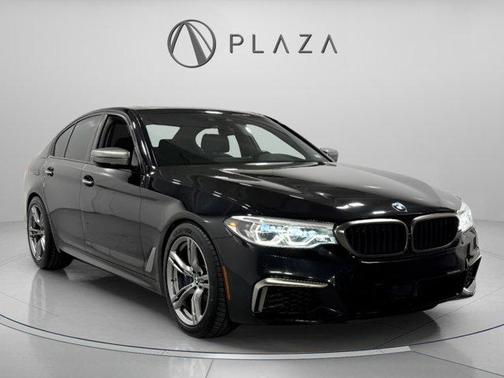 Black Sapphire Metallic 2018 BMW M550 i xDrive