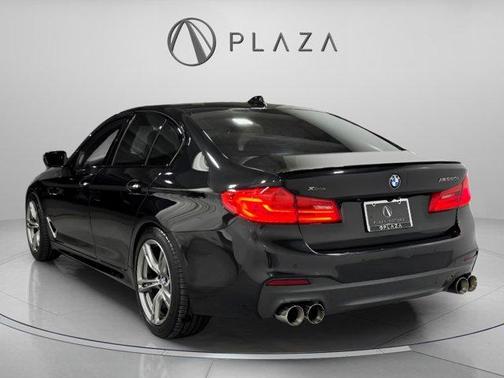 Black Sapphire Metallic 2018 BMW M550 i xDrive