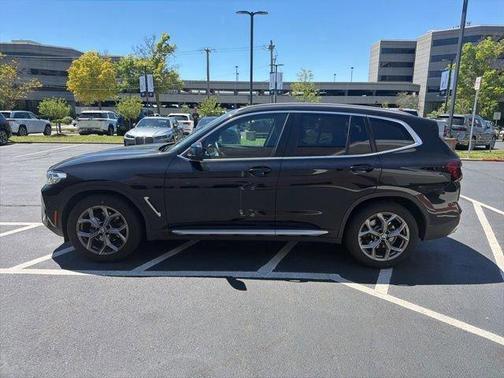 Black Sapphire Metallic 2023 BMW X3 xDrive30i