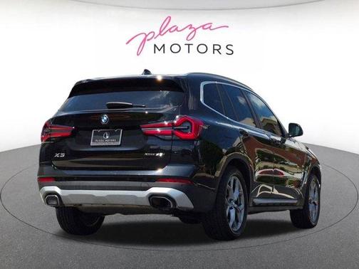 Black Sapphire Metallic 2023 BMW X3 xDrive30i