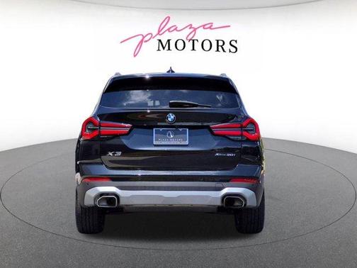 Black Sapphire Metallic 2023 BMW X3 xDrive30i