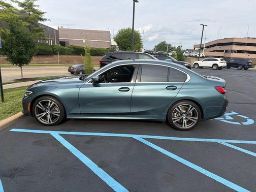 Blue Ridge Mountain Metallic 2020 BMW 330 i xDrive
