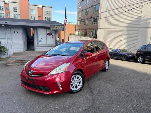 Barcelona Red Metallic 2012 Toyota Prius v Two