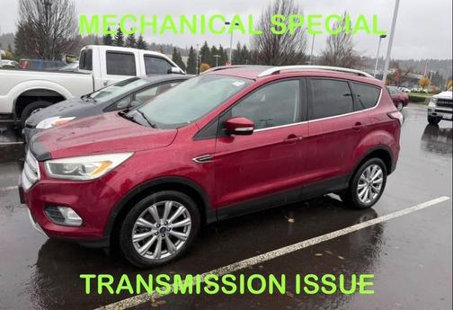 Ruby Red Metallic Tinted Clearcoat 2018 Ford Escape Titanium