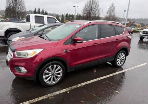 Ruby Red Metallic Tinted Clearcoat 2018 Ford Escape Titanium