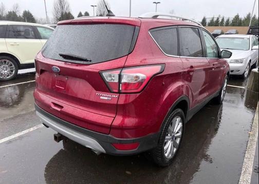 Ruby Red Metallic Tinted Clearcoat 2018 Ford Escape Titanium