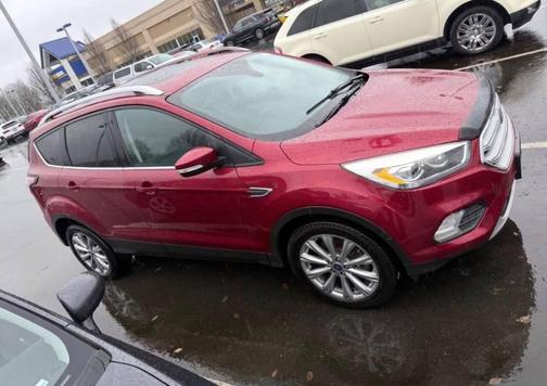 Ruby Red Metallic Tinted Clearcoat 2018 Ford Escape Titanium