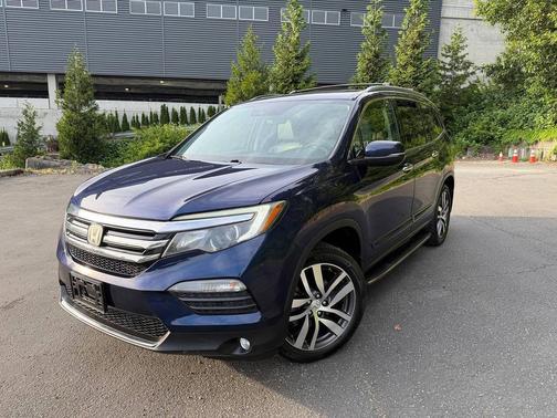 Obsidian Blue Pearl 2016 Honda Pilot Elite