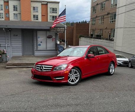 Mars Red 2013 Mercedes-Benz C-Class C 300 4MATIC Sport