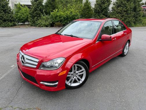 Mars Red 2013 Mercedes-Benz C-Class C 300 4MATIC Sport