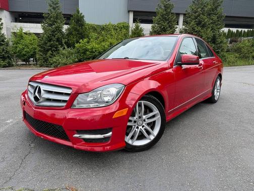 Mars Red 2013 Mercedes-Benz C-Class C 300 4MATIC Sport