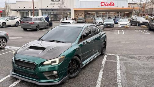 Dark Gray Metallic 2016 Subaru WRX Premium