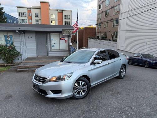 Alabaster Silver Metallic 2014 Honda Accord LX