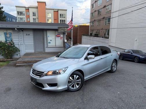 Alabaster Silver Metallic 2014 Honda Accord LX