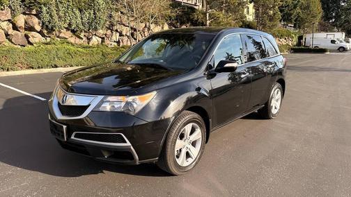 Crystal Black Pearl 2013 Acura MDX 3.7L