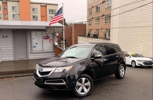 Crystal Black Pearl 2013 Acura MDX 3.7L
