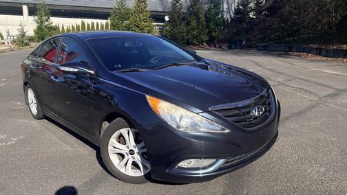 Indigo Blue Pearl 2013 Hyundai SONATA Limited