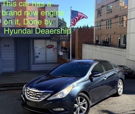 Indigo Blue Pearl 2013 Hyundai SONATA Limited