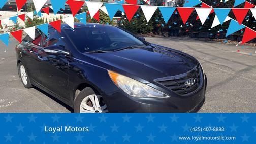 Indigo Blue Pearl 2013 Hyundai SONATA Limited
