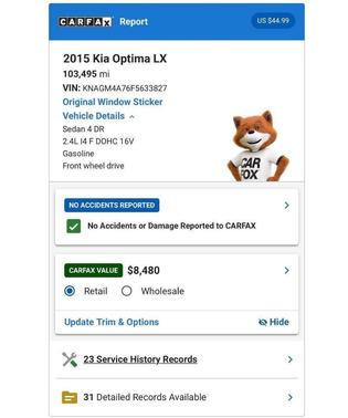 Satin Metal 2015 Kia Optima LX