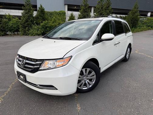 White Diamond Pearl 2014 Honda Odyssey EX-L