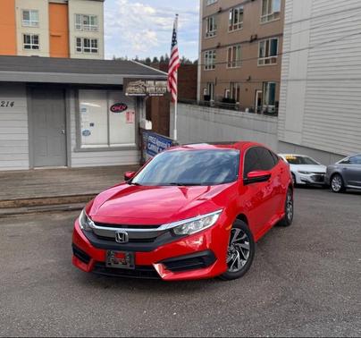 Rallye Red 2016 Honda Civic EX
